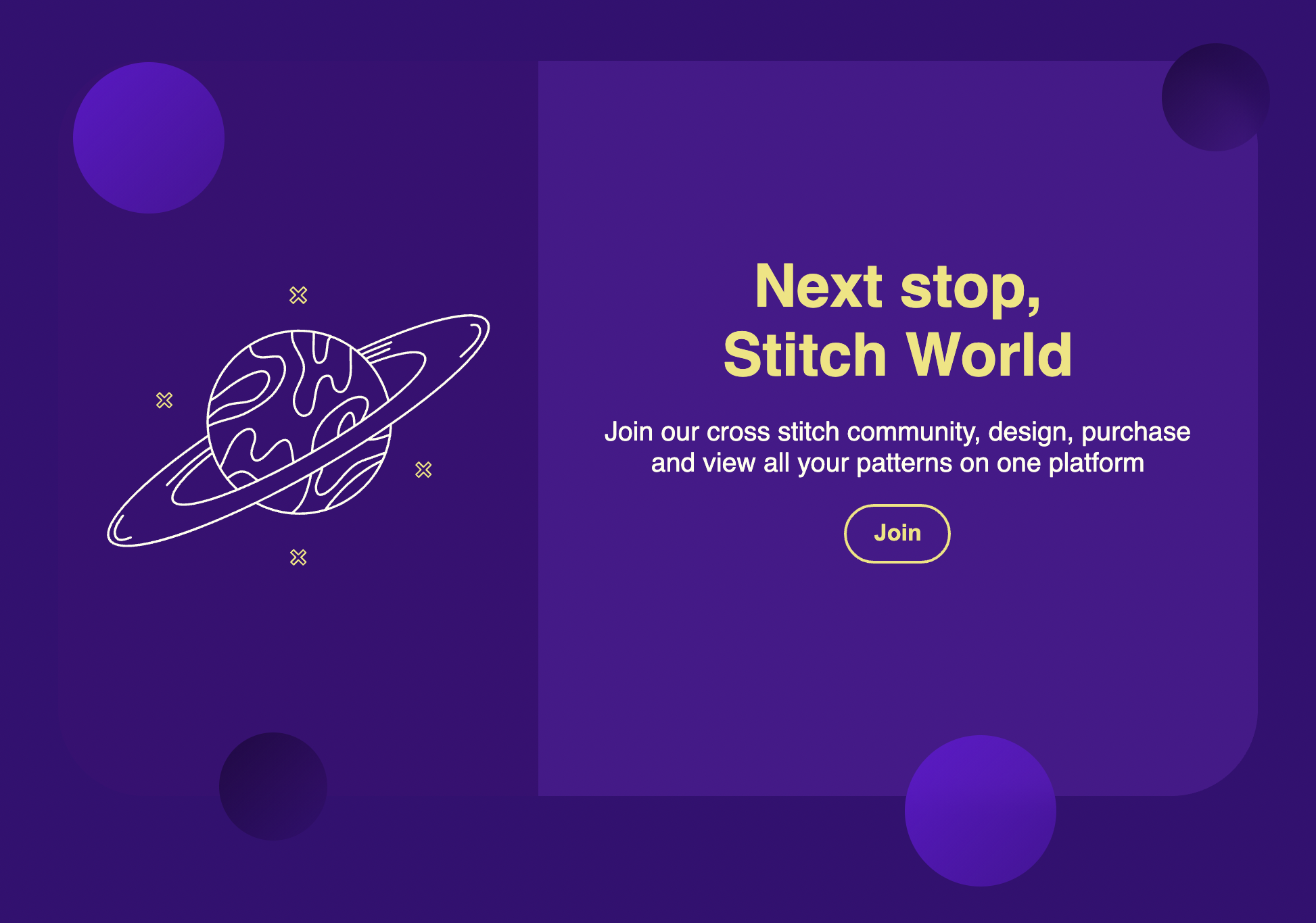 thumbnail of stitch world website